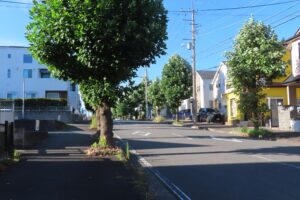 ⑧ヘアサロンも通過します