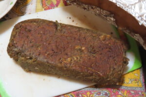 オーブン180℃で35分焼いて